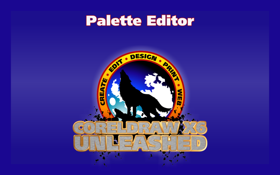 Using the Palette Editor to Create and Modify Palettes in CorelDRAW