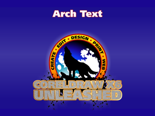 Creating Arch Text Effect in CorelDRAW