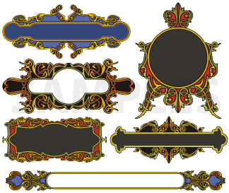 Ornamental Panels Color
