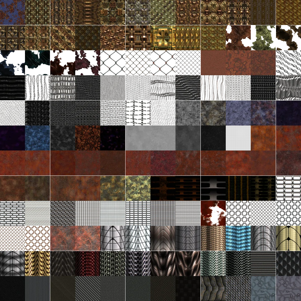 Textures Unleashed Pro Volume 51: Metal VI | Foster's Favorites